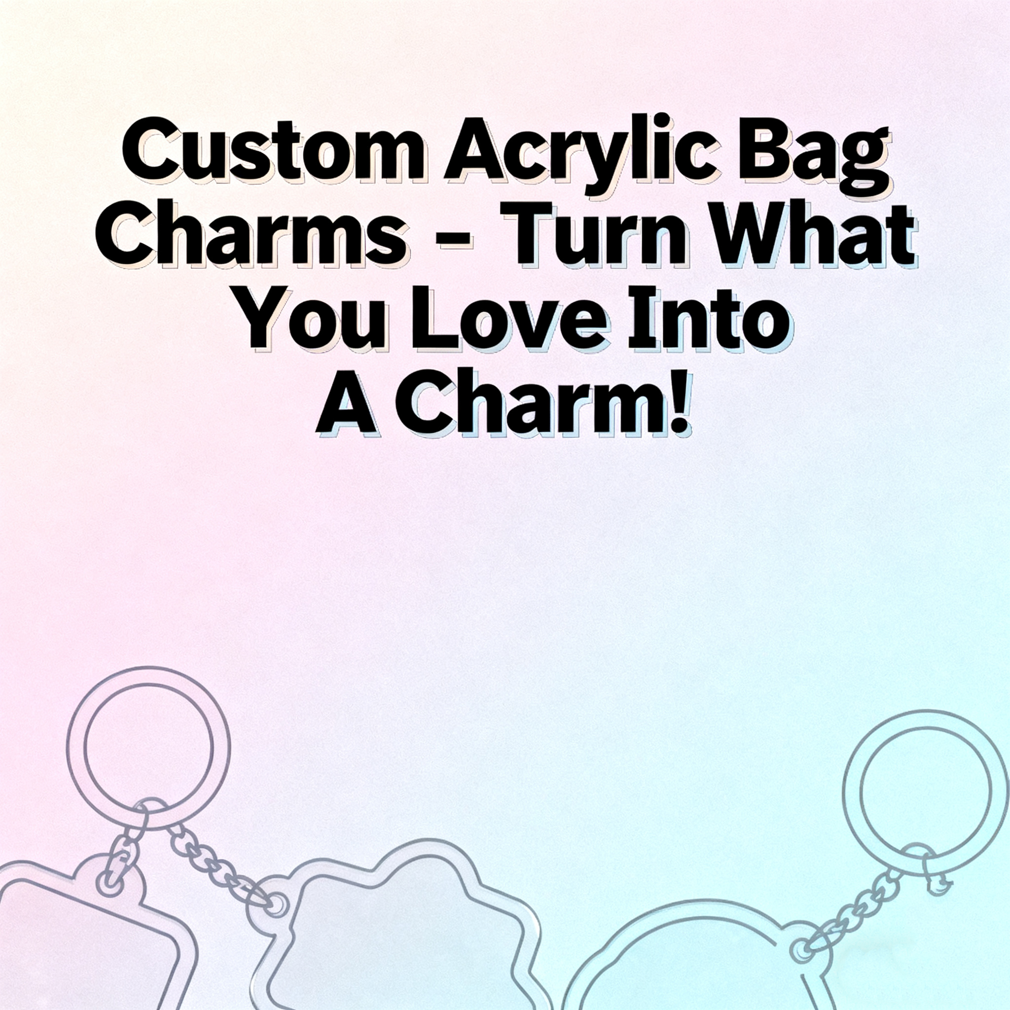 Customize a mirror charm