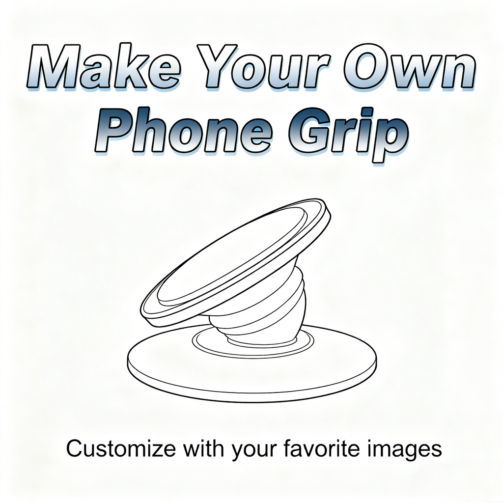 Custom your phone grip (Sticky)