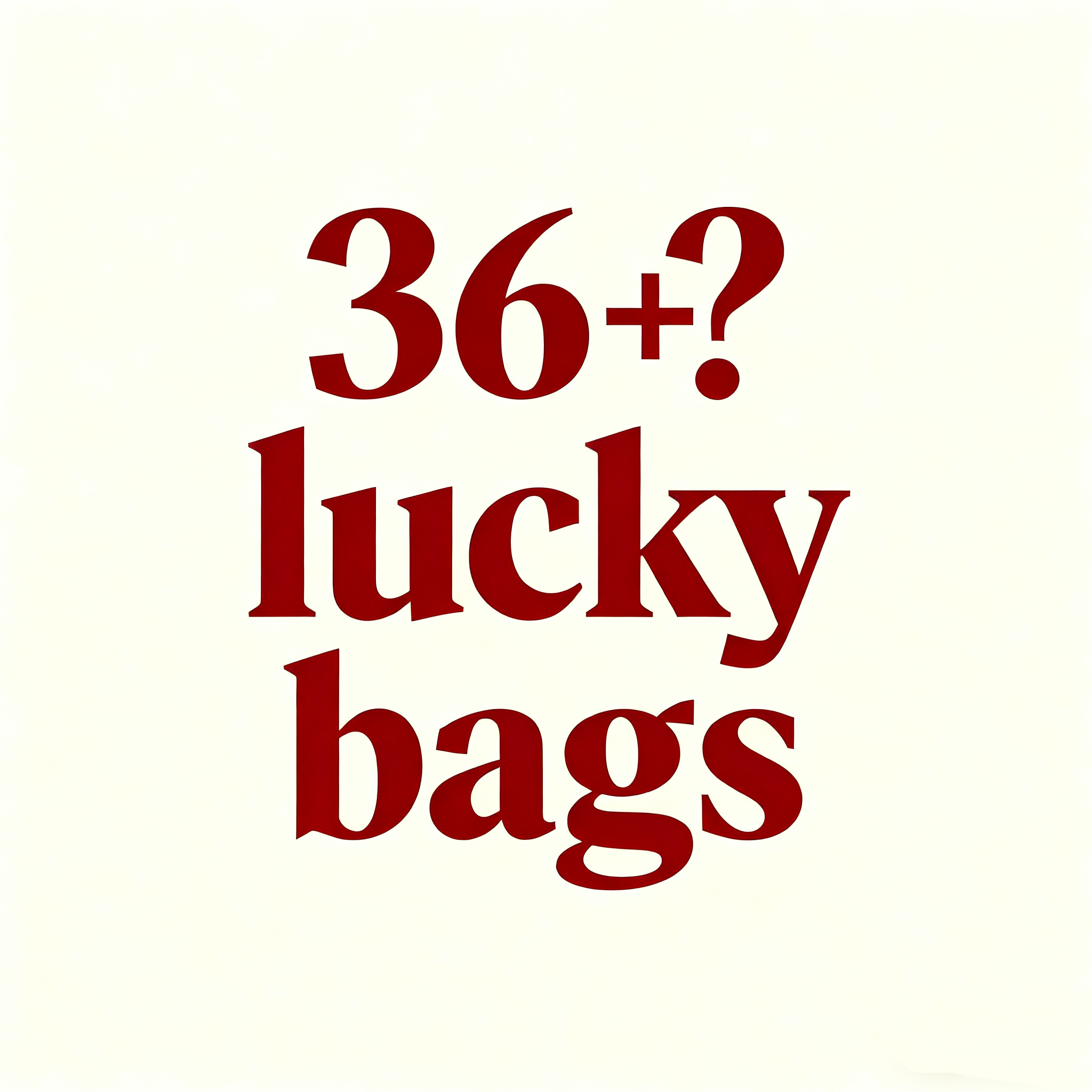 Bracelets Lucky Bags