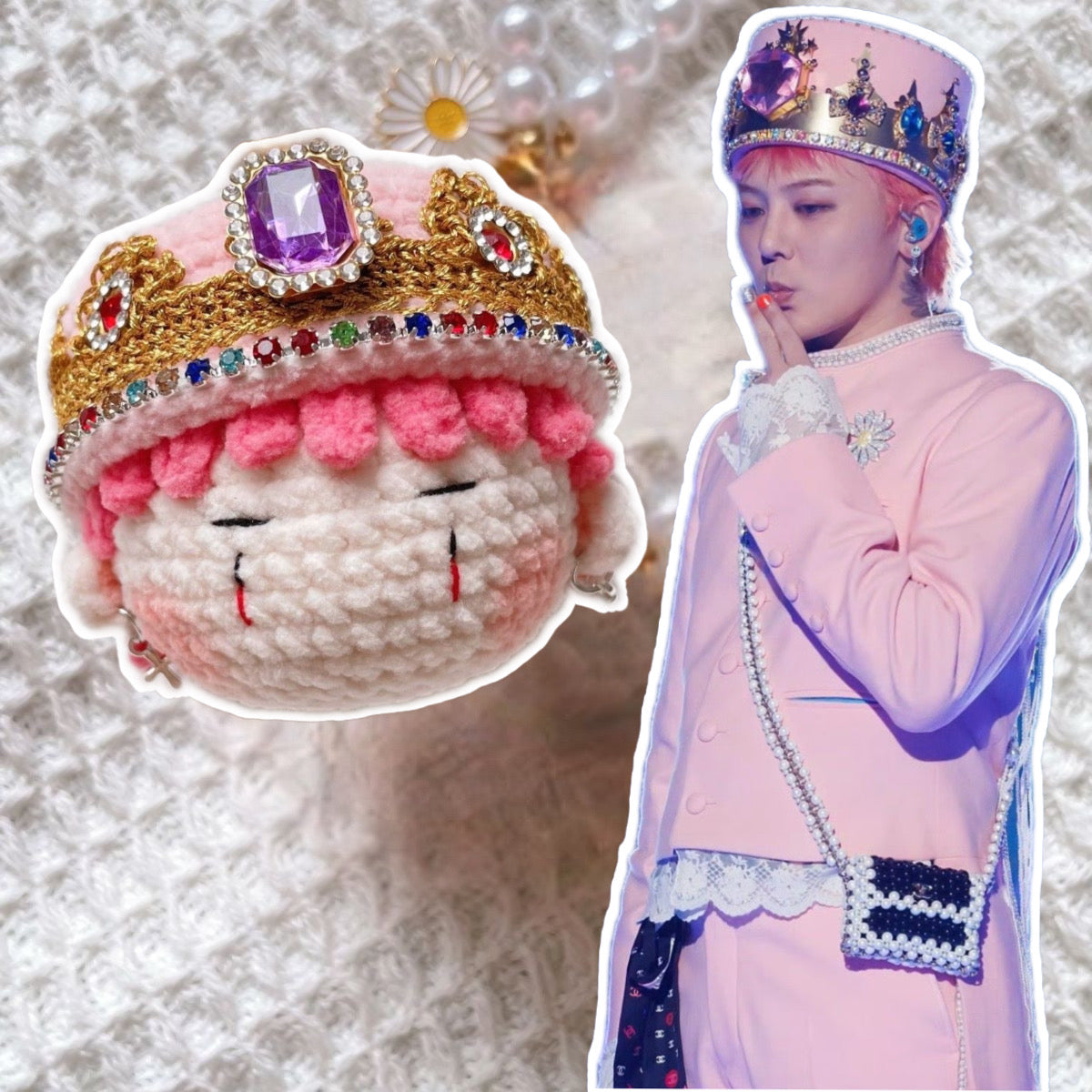 GD knitting mini doll