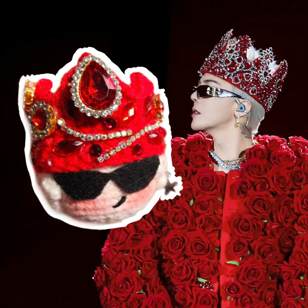 GD knitting mini doll
