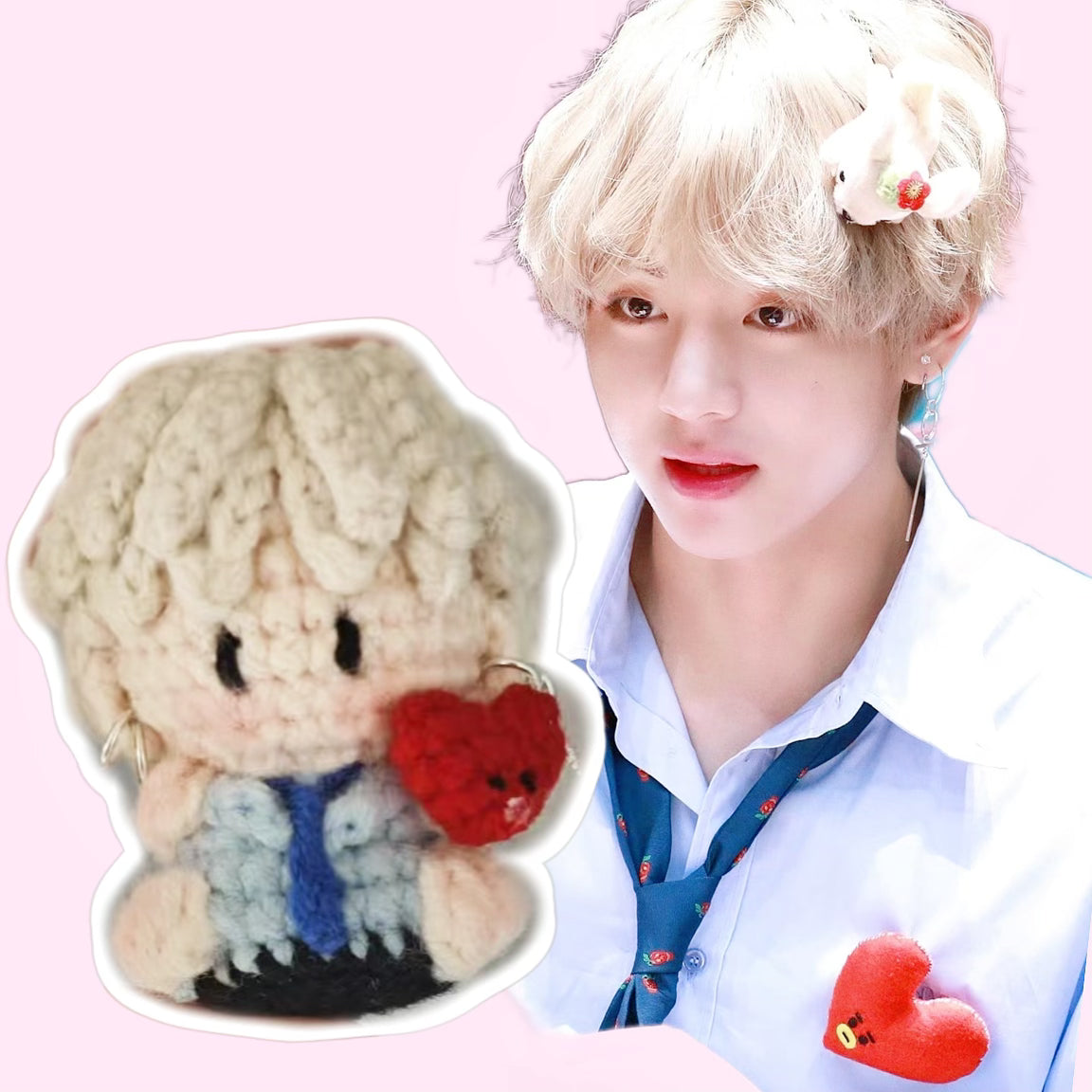 BTS V super mini doll