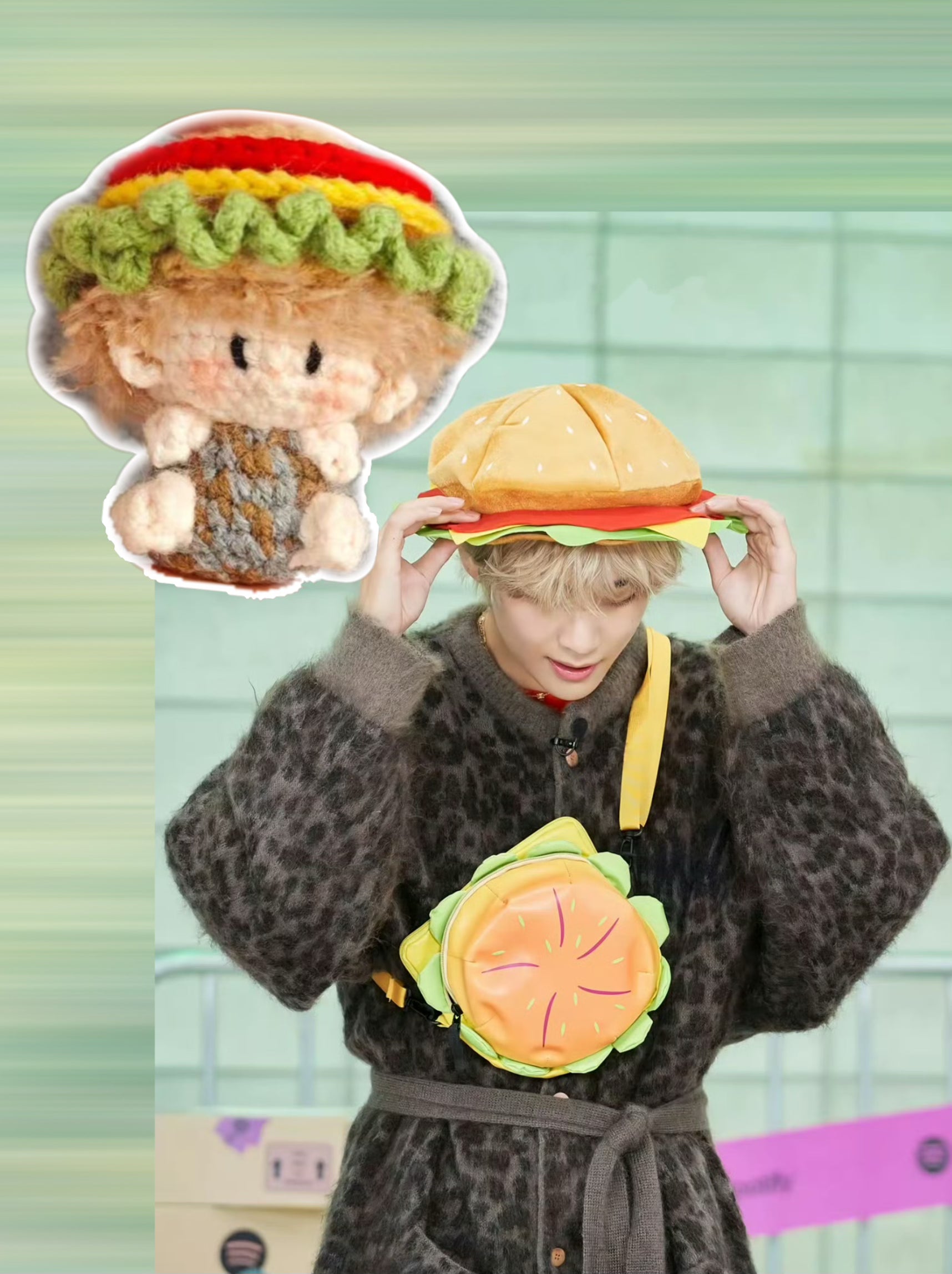 BTS V super mini doll