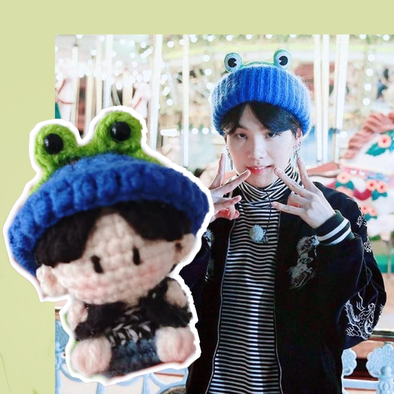 BTS SUGA super mini doll