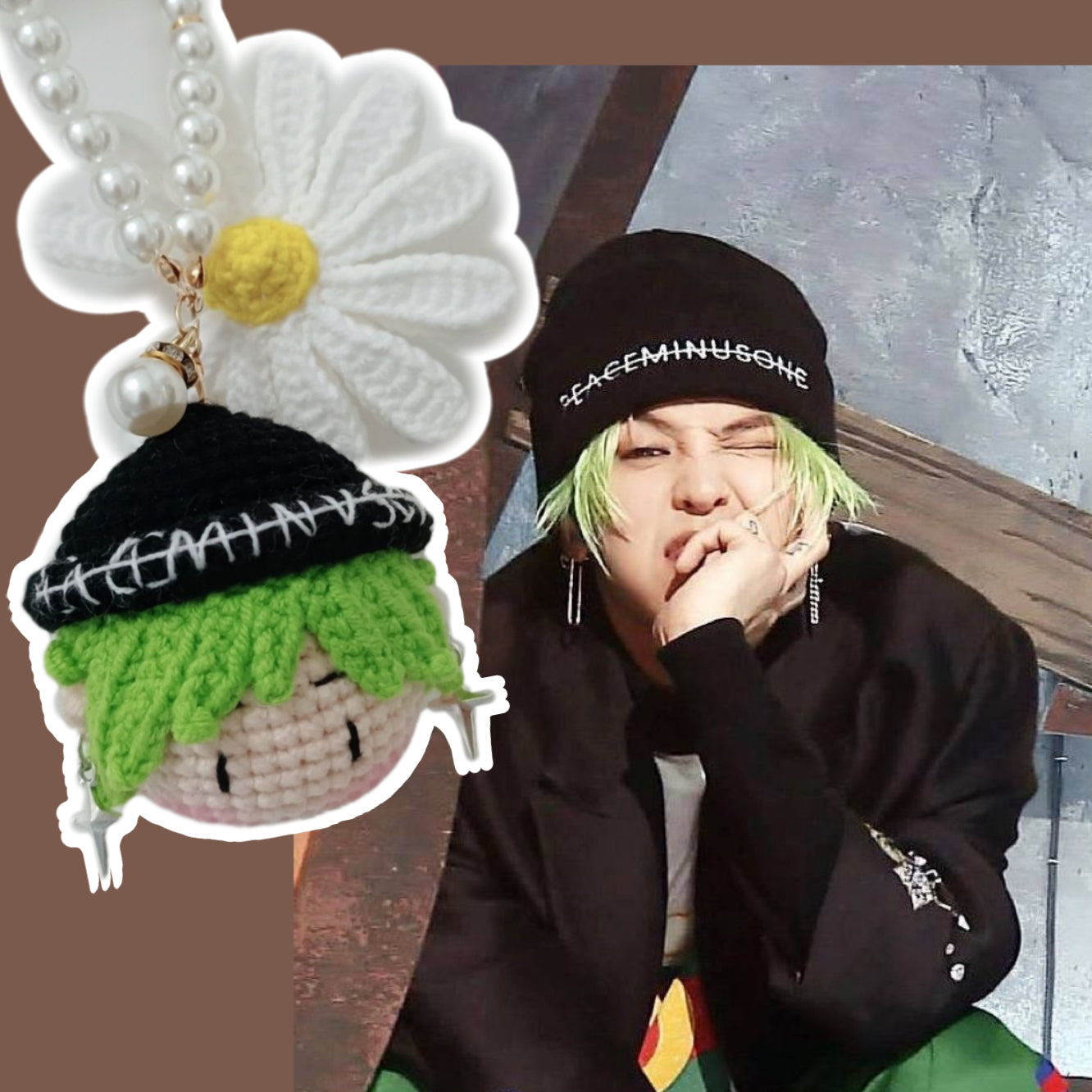 GD knitting mini doll