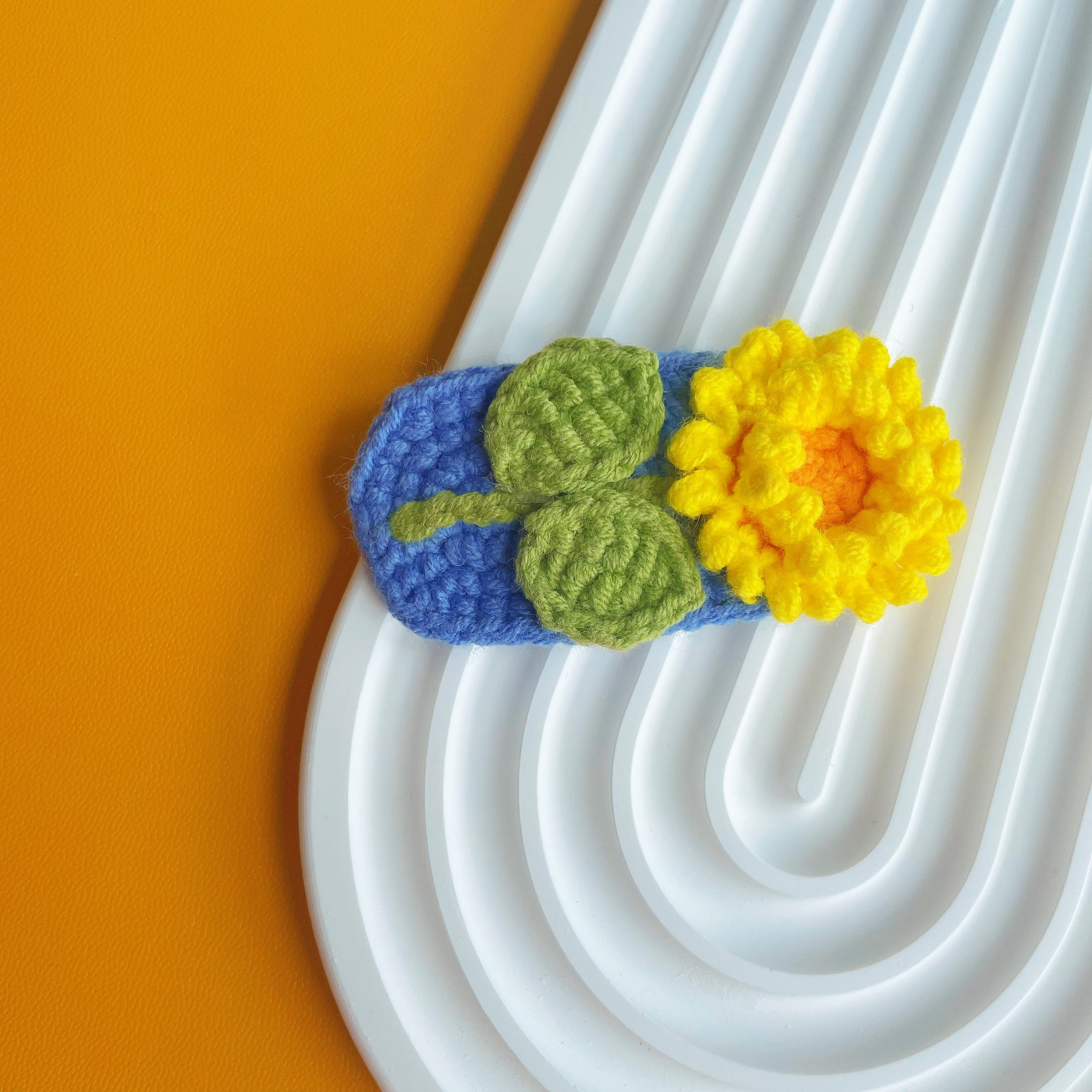 Summer Sunflower Hair Clip