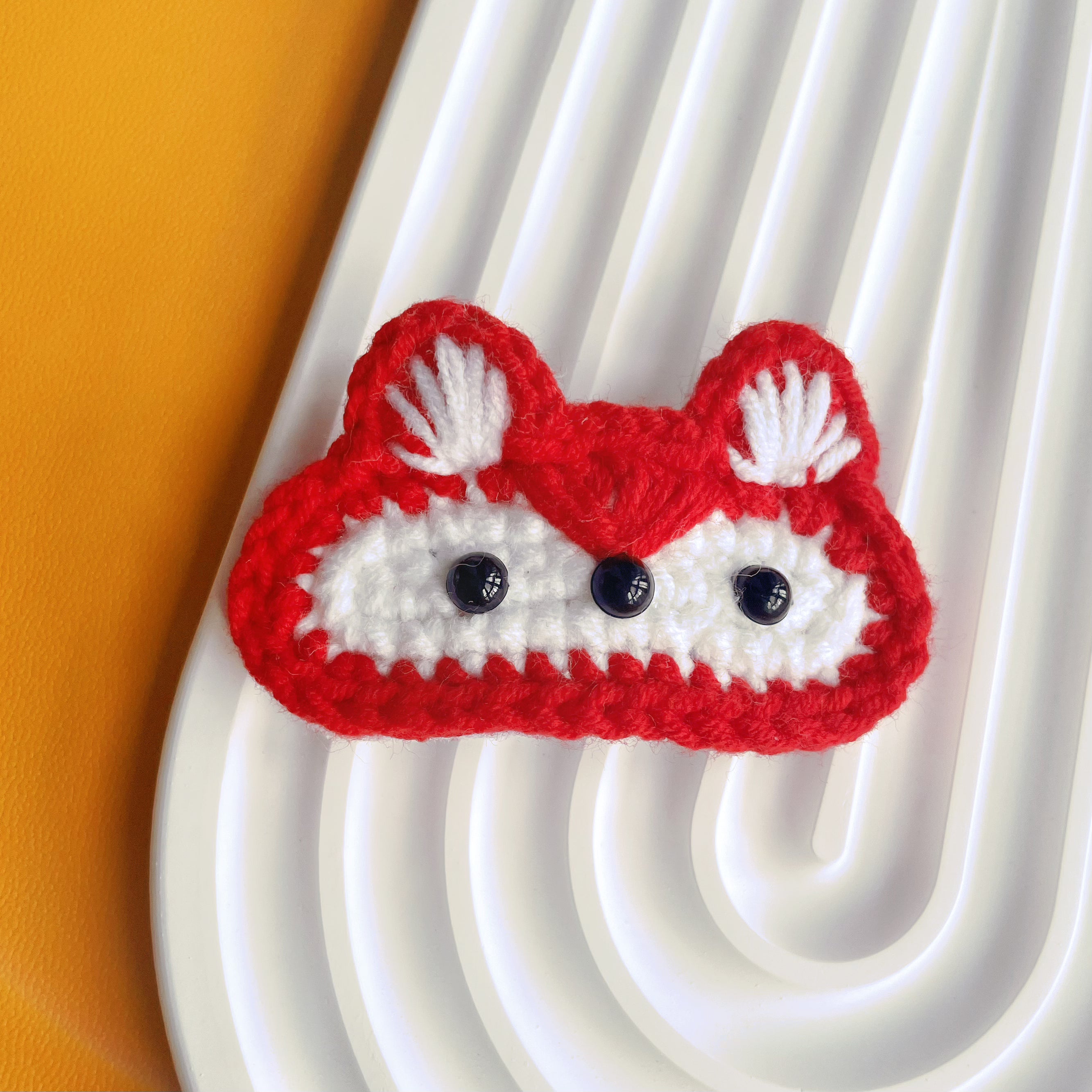 Furry Fox Hair Clip