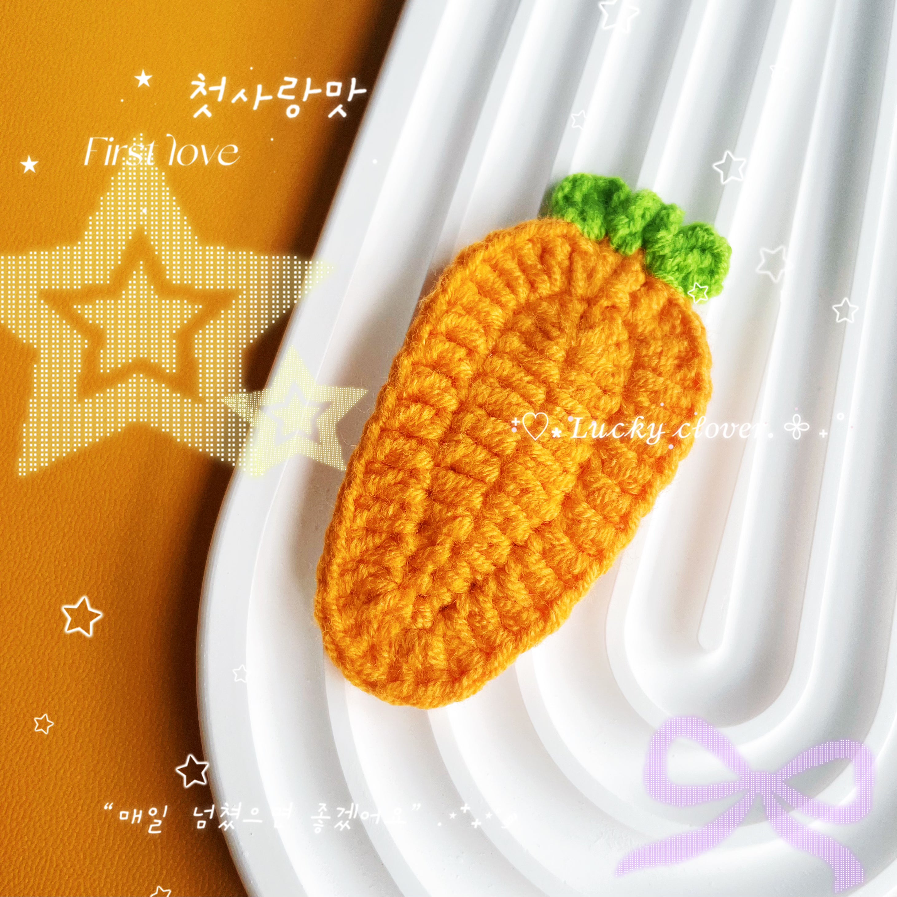 Bunny’s Carrot Hair Clip
