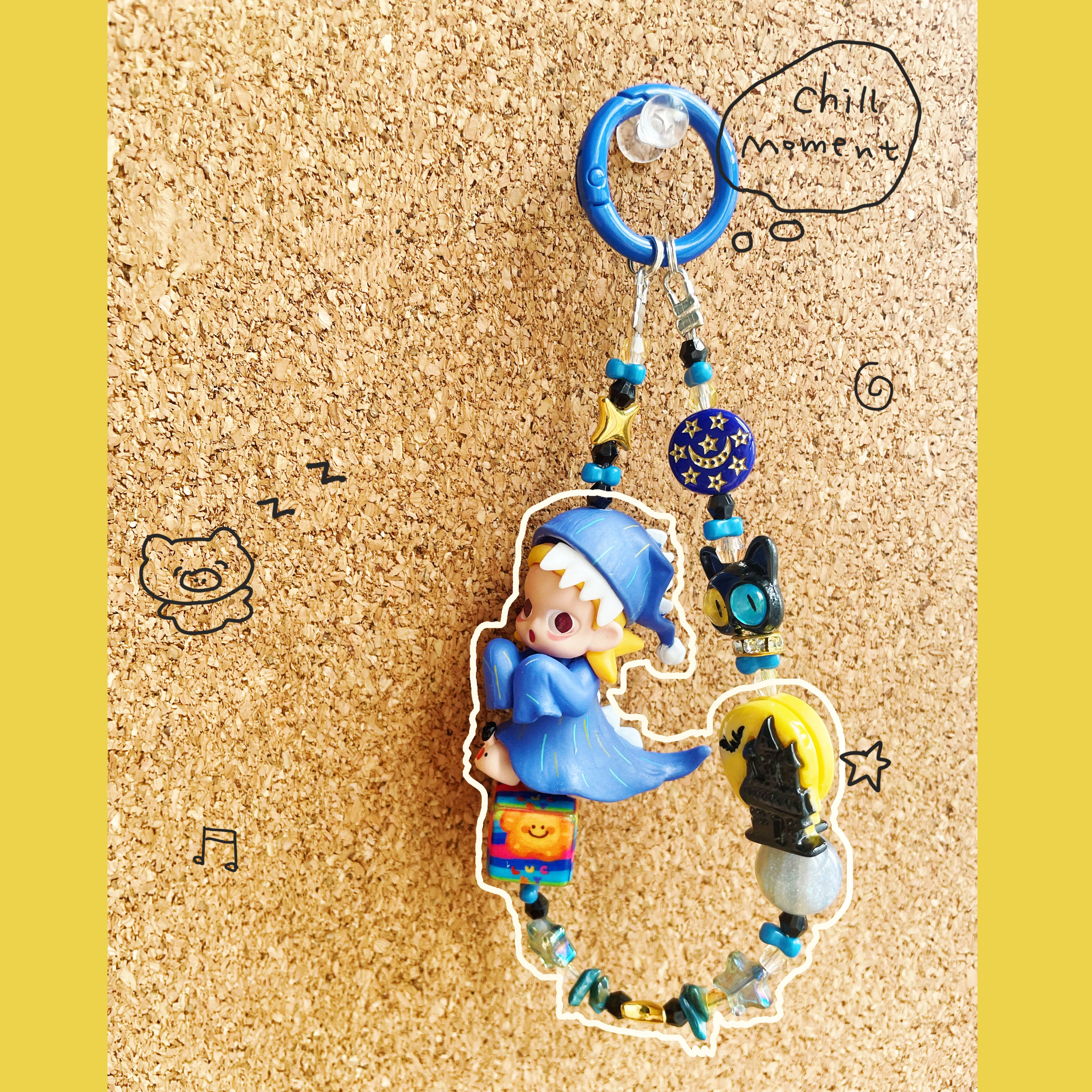 🌙 MIDNIGHT WIZARD CHARM