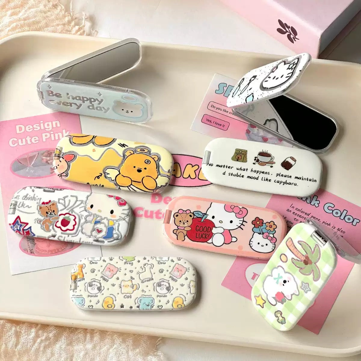 Mirror Pop Phone Holder ① (Sticky)