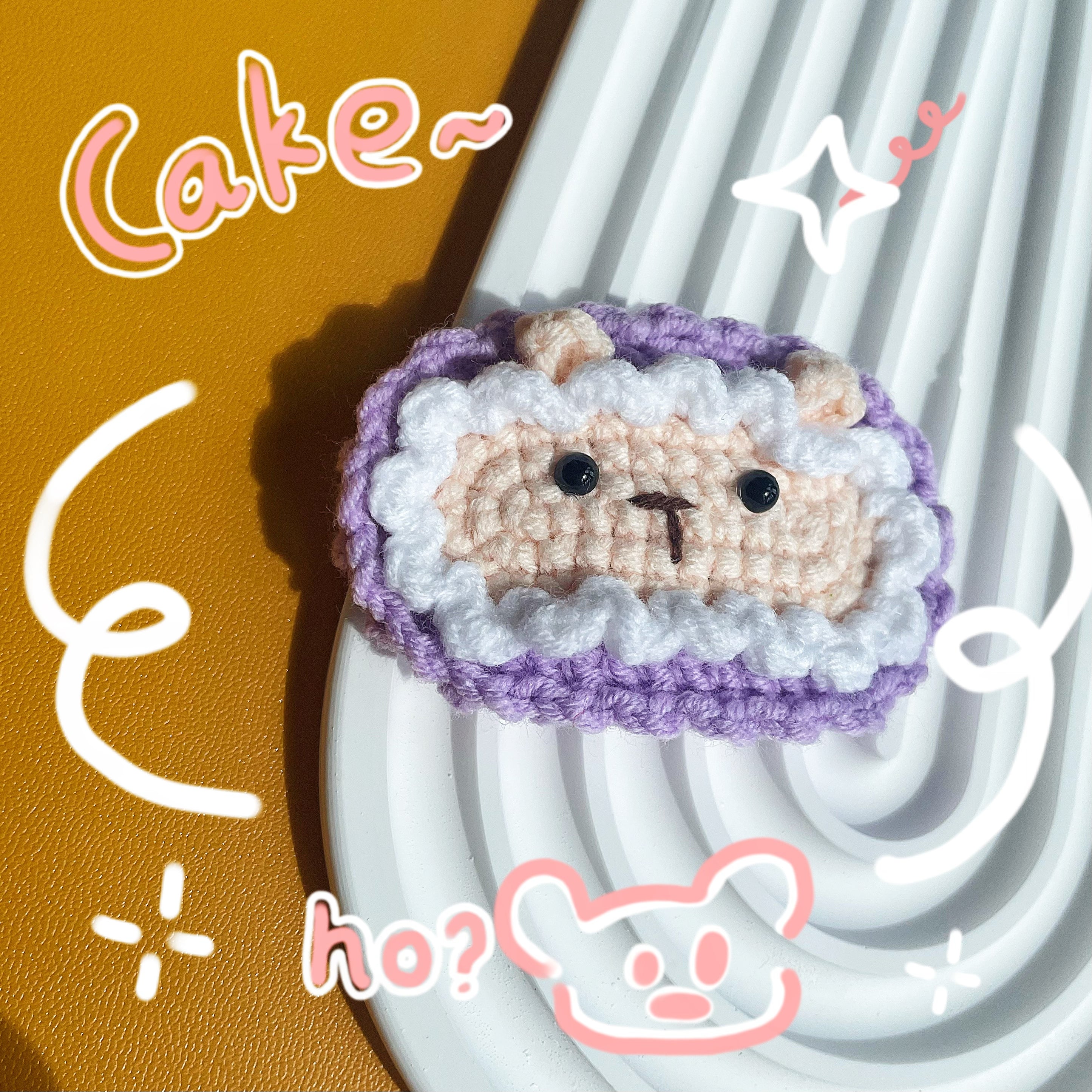 Puff Sheep Hairclip