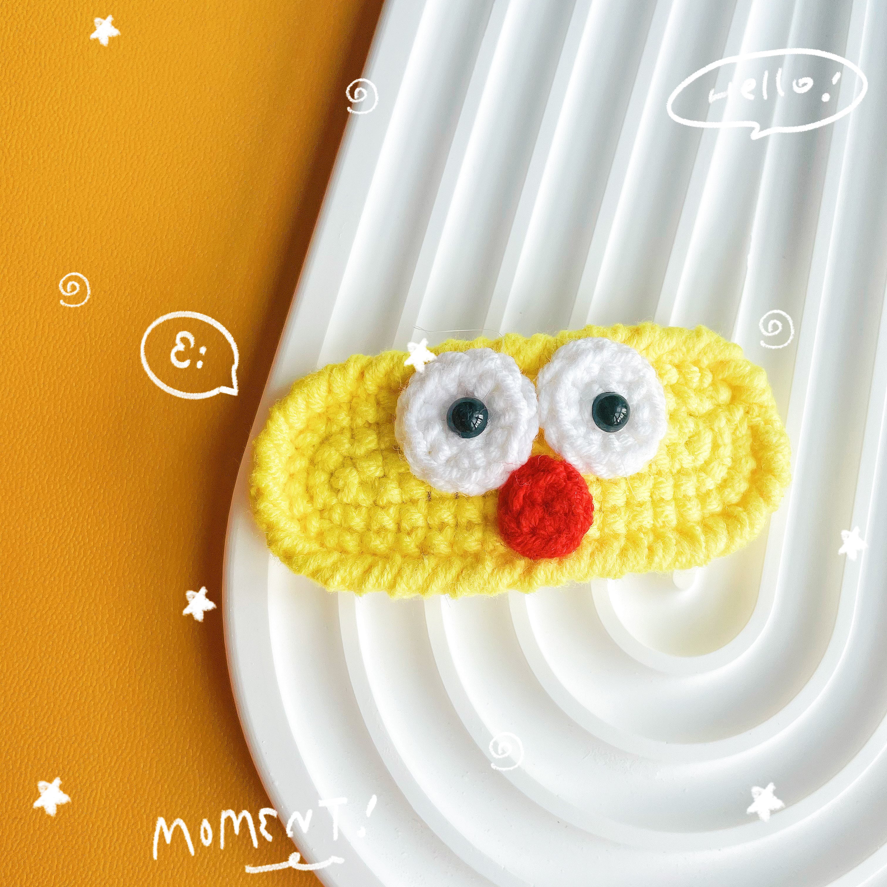 Eyeball Egg Hairclip
