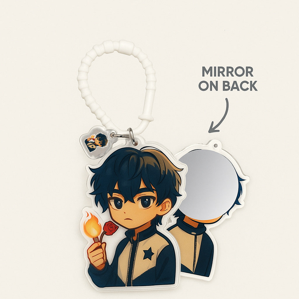 Customize a mirror charm