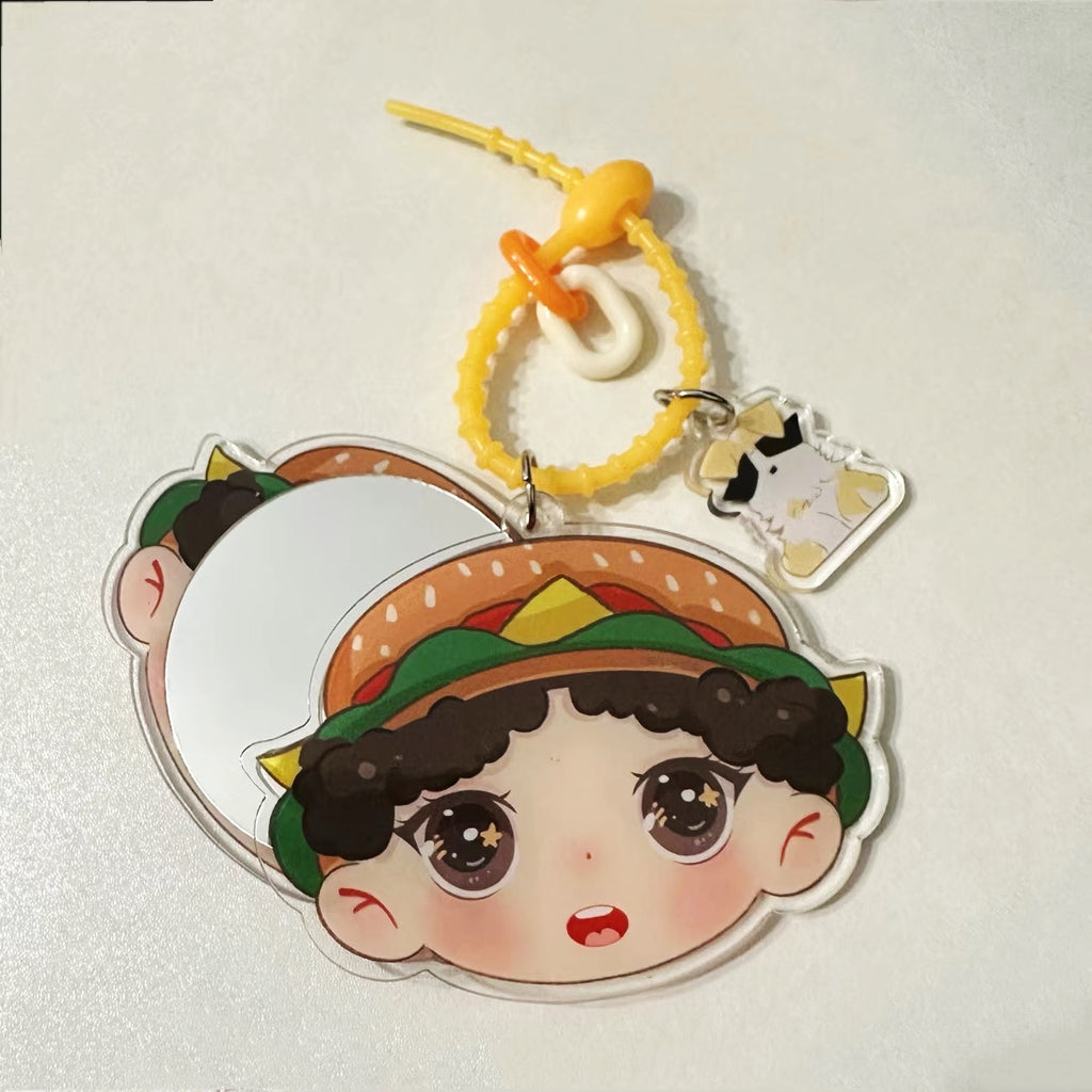 Customize a mirror charm