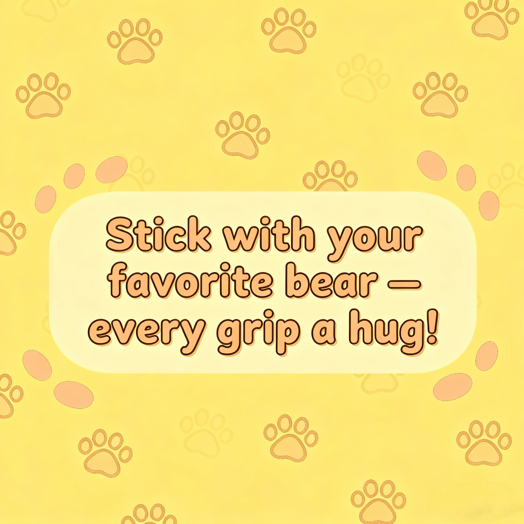 Beary Cute Grip Series (Sticky)
