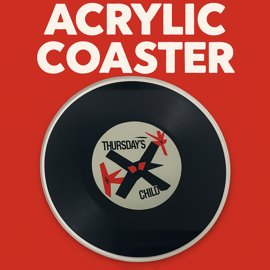 Customize the album coaster