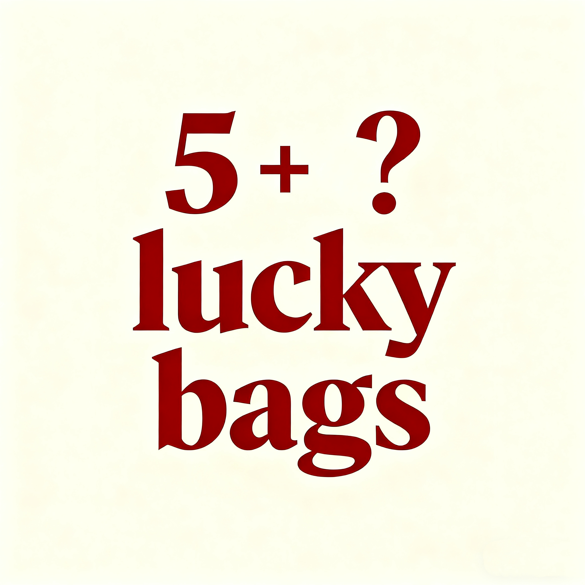 （Bracelets & Keychain ）LUCKY BAGS