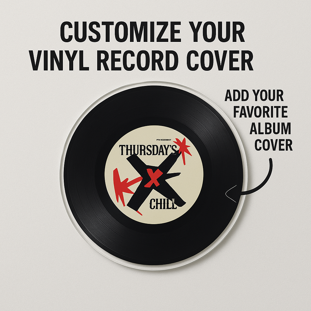 Customize the album coaster